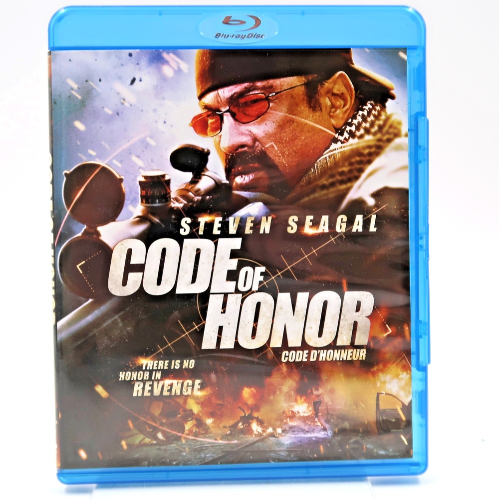 Code of Honor Blu-ray 2016 Steven Seagal Action Movie VVS Films Region A